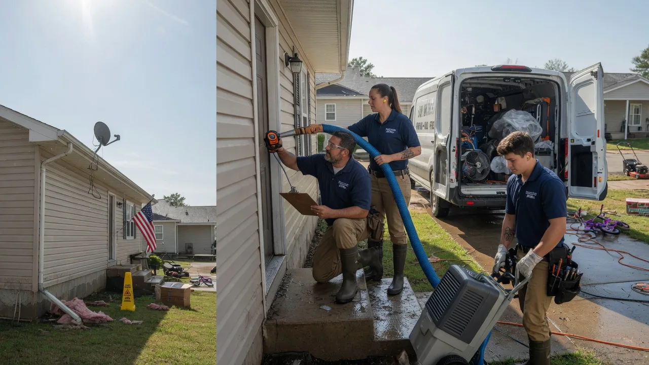 Ceiling Water Damage Restoration in Liberty, NC near me